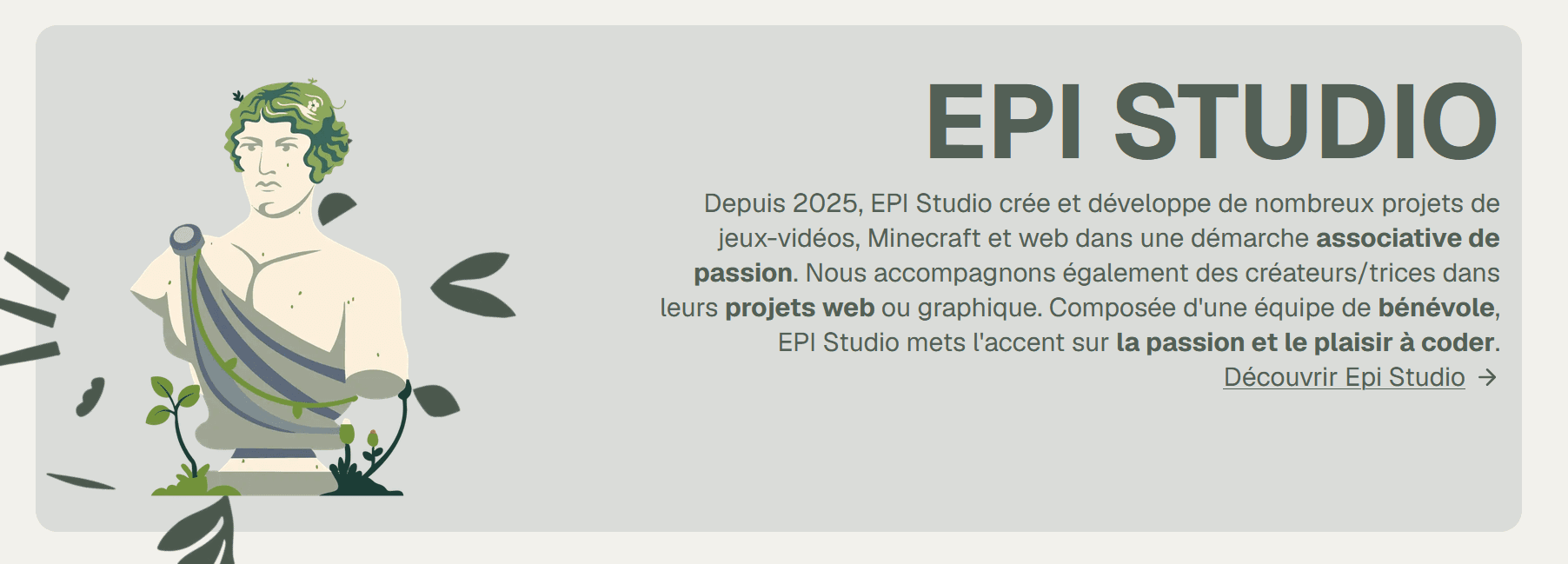 Page d'accueil